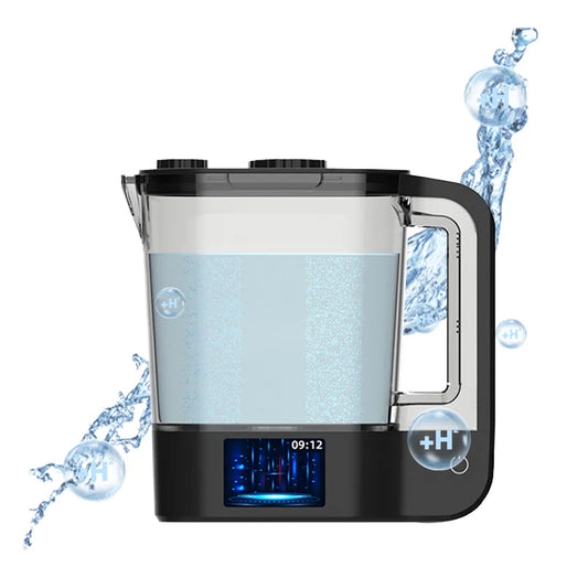 2000Ml Hydrogen Water Tank 3000-4000Ppb Hydrogen Rich Kettle with 7.8Hz Low-Frequency Converter